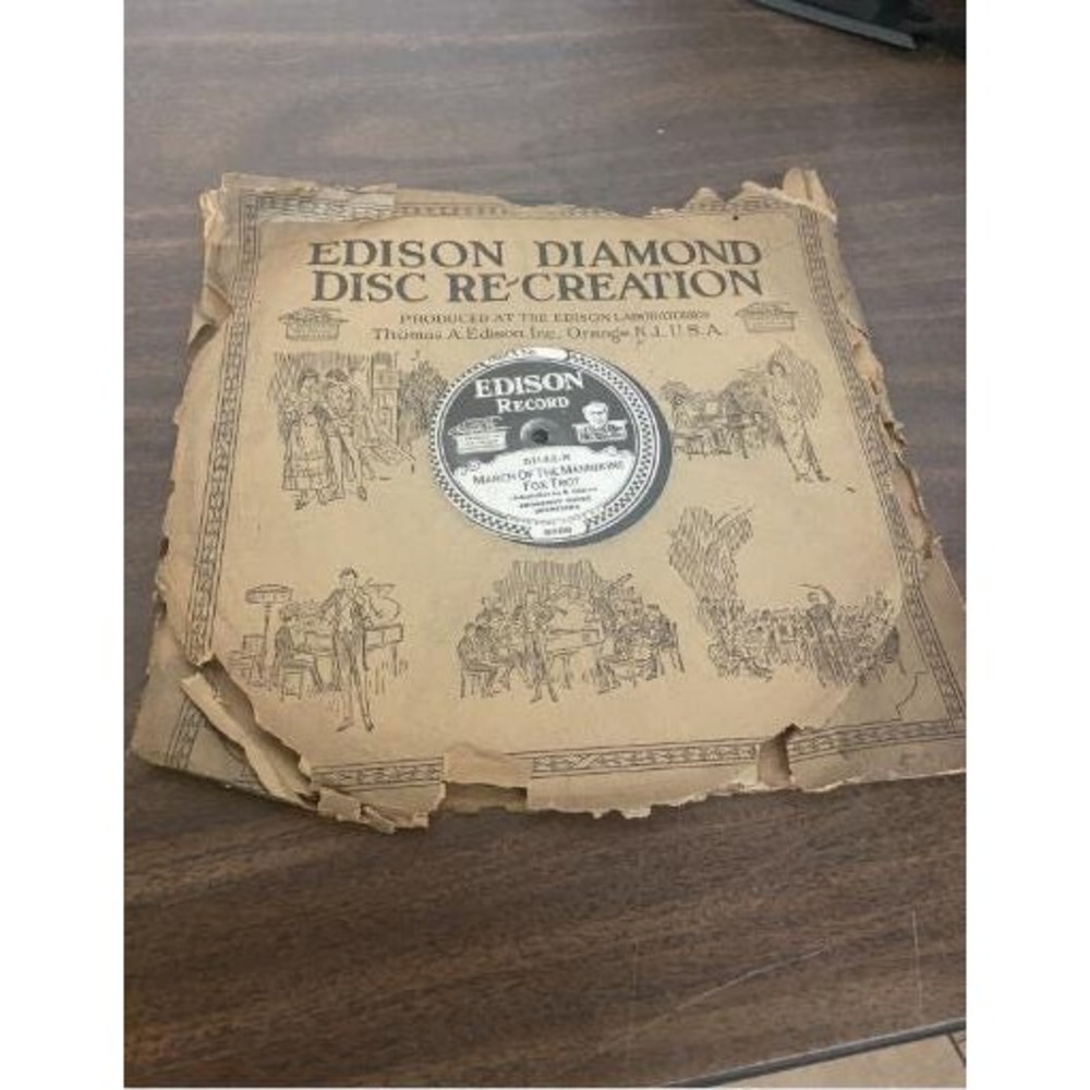 Edison Disc Vinyl Record 51142 ORIGINAL SLEEVE 1923